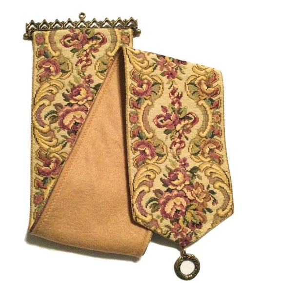 Bell Pull - Tapestry Fabric - Brass Hardware - Picture 4 of 8